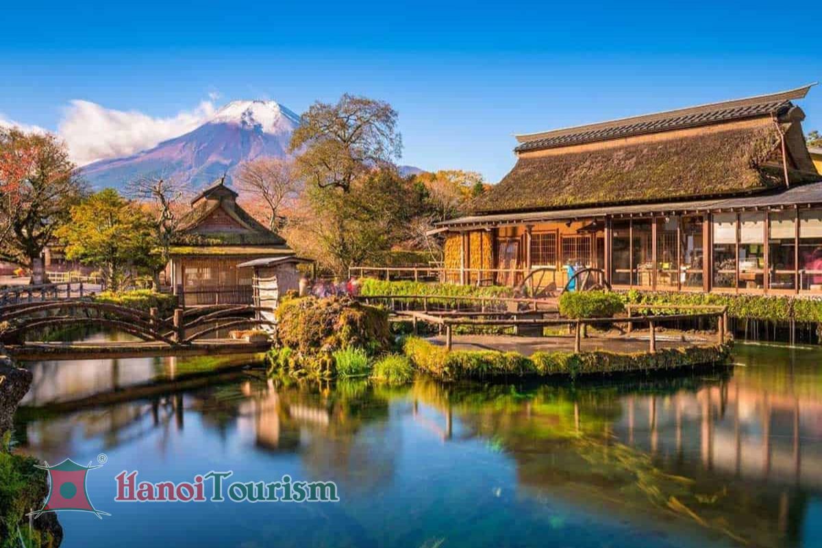 Làng Oshino Hakkai - Nhật Bản - Mùa thu