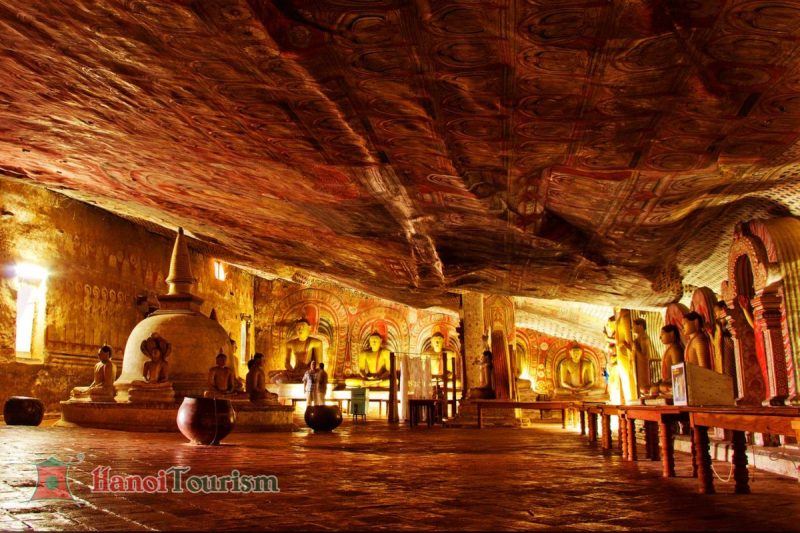 Đền hang Dambulla - Sri Lanka
